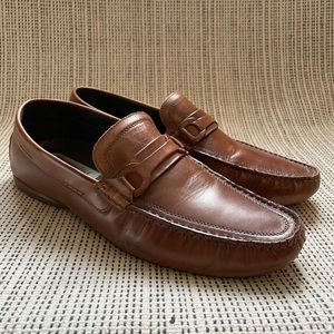 Kenneth Cole Brown Leather Loafer Men’s size 10